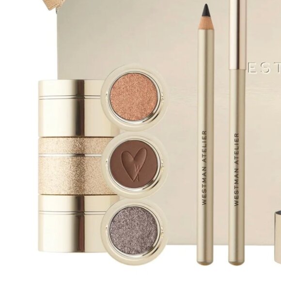 Westman Atelier - Limited Edition Eye Pod Fête: champagne with gold iridescence - Picture 3 of 12